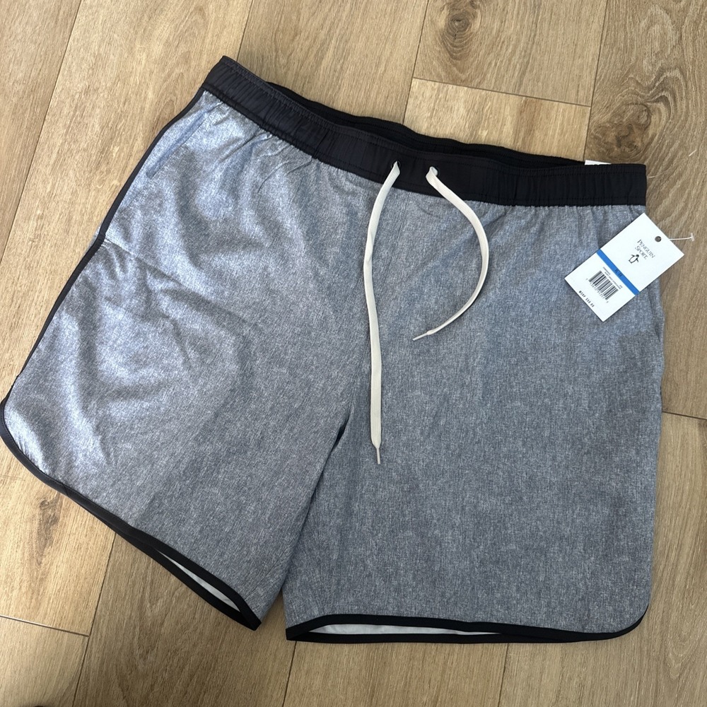 ORIGINAL PENGUIN SPORT MEN'S UNLINED STRETCH TRAINING SHORTS X-Large NEW